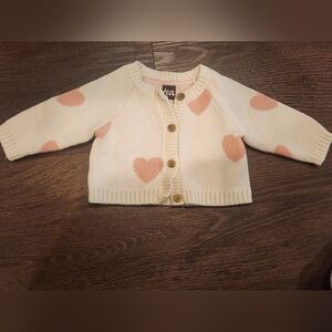 Tea Collection baby cardigan, 3-6M